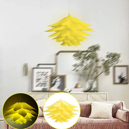 50 cm Lotus Chandelier Pendant Lampshade DIY Puzzle Lights Modern Lamp Shade