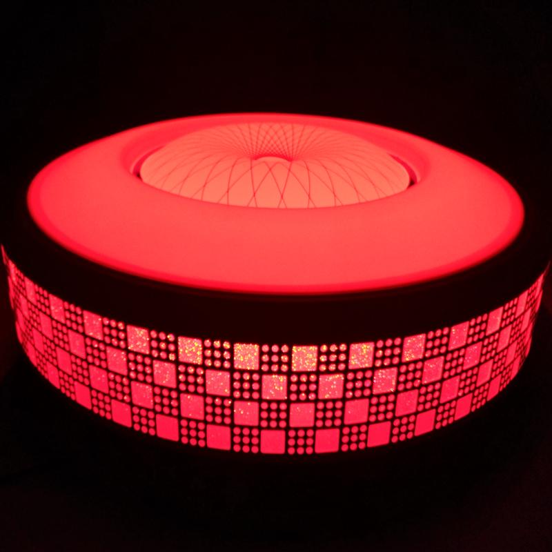 Modern LED Colorful 2.4G Remote Touch Control Ceiling Light 12W 24W 36W RGB+Warm White+Cold White Dimming Light For Livingroom