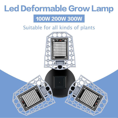 LED Phyto Lamp E27 100W 200W 300W Full Spectrum LED Grow Light  Horticole For Indoor Seedlings Flower Grow Tent Box