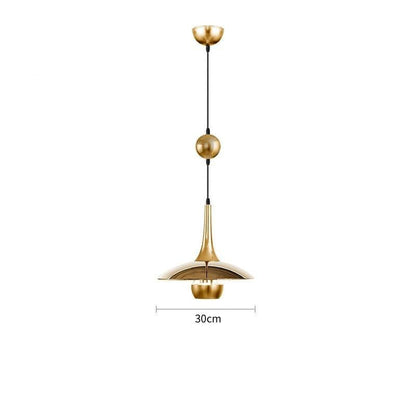 Creative Post-modern Personality Adjustable Shift UFO Restaurant Study Design Chandelier