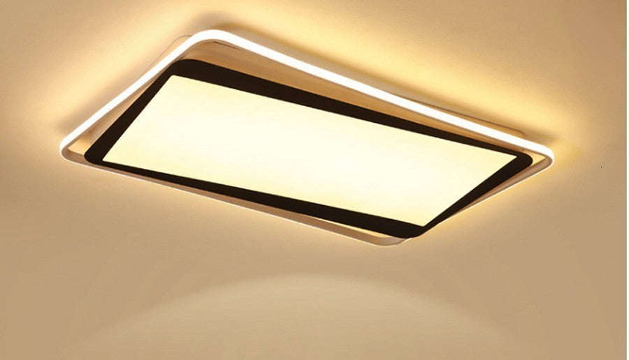 Remote Control Lights Ceiling Led White Frame For Home Lighting Living Room 50w 40w Lampara Techo Lampara Techo Dormitorio