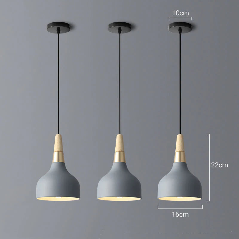 Nordic chandelier restaurant new creative single disc lamp modern minimalist macaroon art bar bedside chandelier
