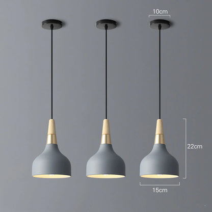 Nordic chandelier restaurant new creative single disc lamp modern minimalist macaroon art bar bedside chandelier