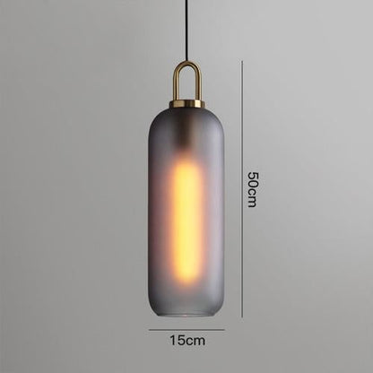 Postmodern Ins Pendant Lights Luxury Restaurant Lamps Nordic Bar Bedroom Bedside Glass Ball Single Hanging Lamp