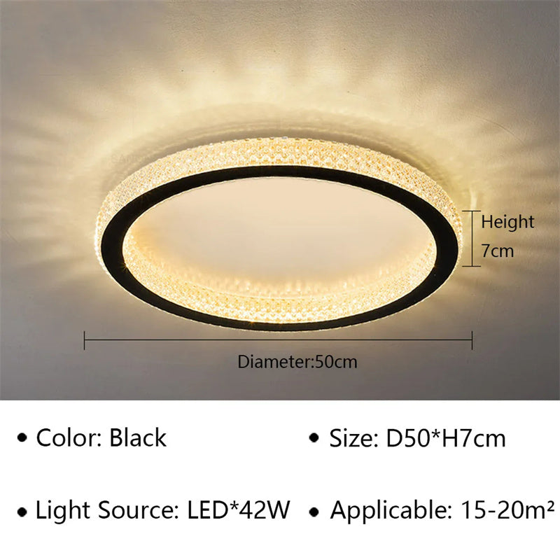 Modern LED Ceiling Lamp For Bedroom Living Dining Study Hotel Hall  Chandelier Indoor Home Decoratioan Lighting Fixture Luster