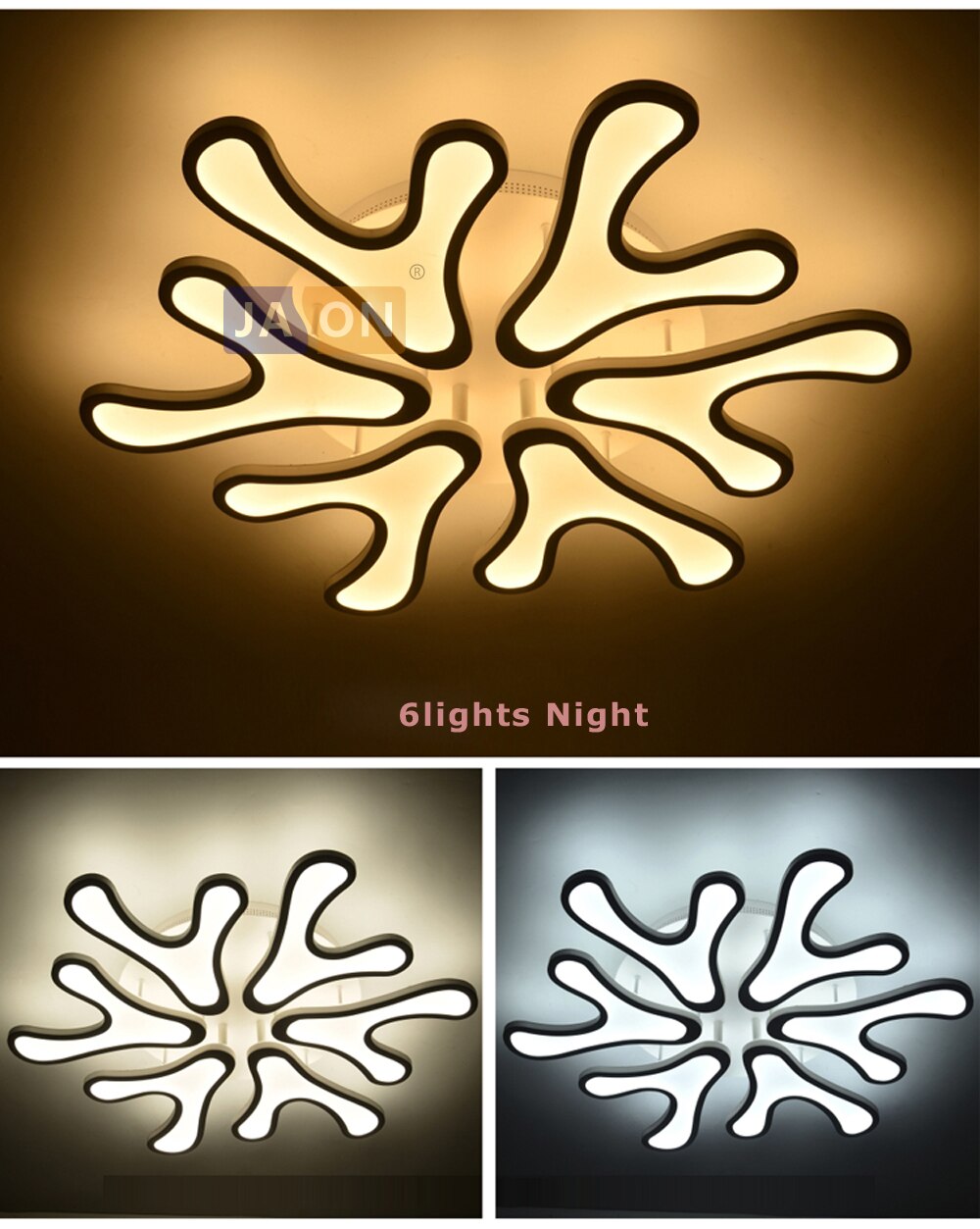 LED Modern Iron Acrylic Antlers Round LED Lamp.LED Light.Ceiling Lights.LED Ceiling Light.Ceiling Lamp For Foyer Bedroom