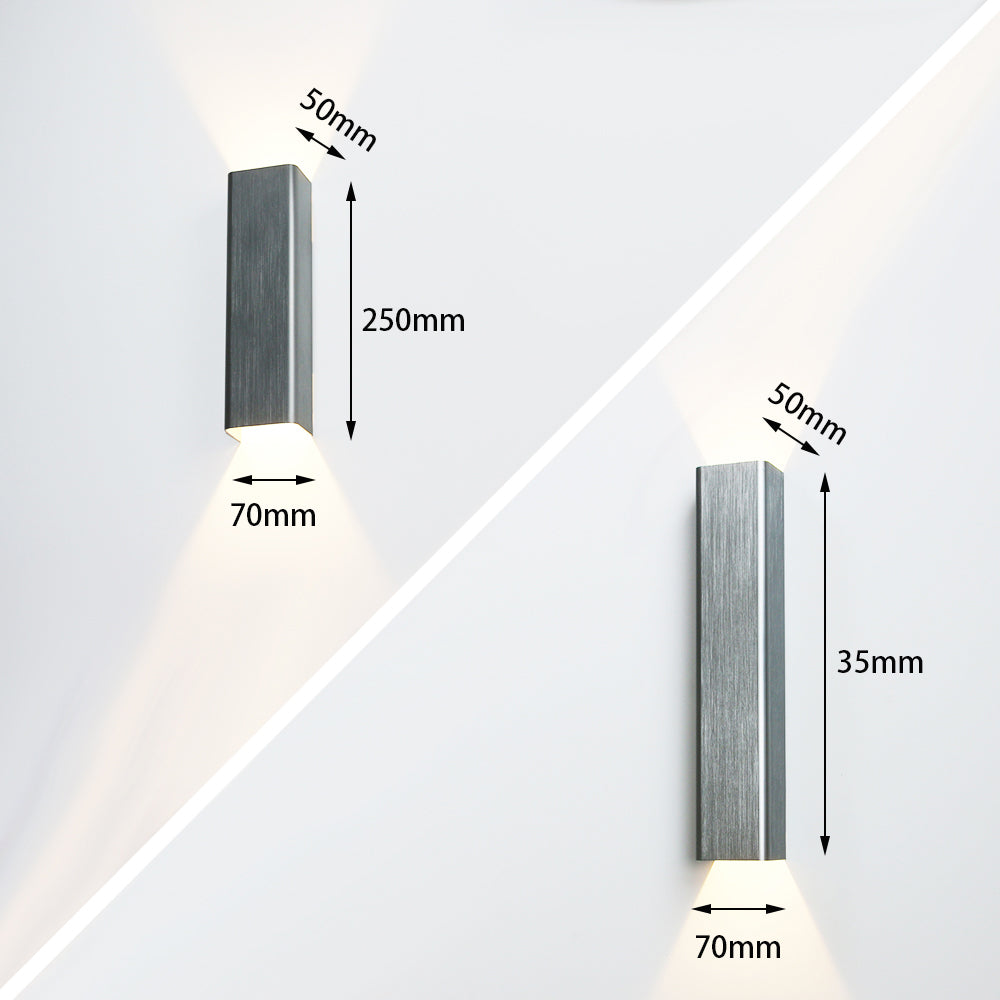 12W 18W LED Indoor Wall Lamp Modern Aluminum Home Lighting Sconces Bedroom Living Room Aisle Corridor Decoration LED Wall Light
