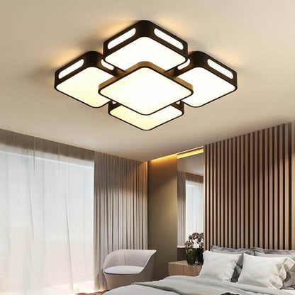 Nordic Fashion Simple  Living Room Led Ceiling Lamp