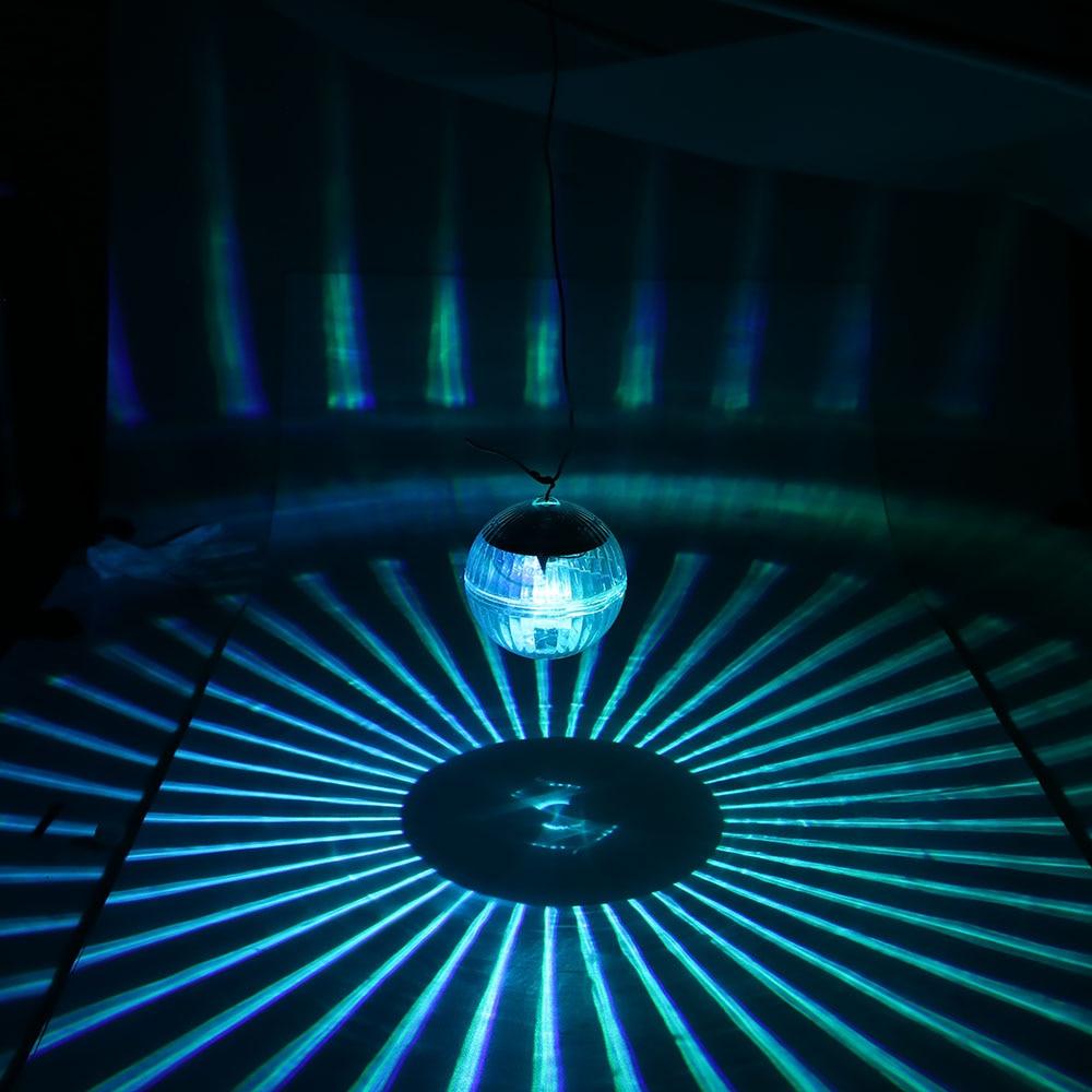 Outdoor Floating Underwater Ball Lamp Solar Powered Color Changing Swimming Pool Party Night Light For Yard Pond Garden