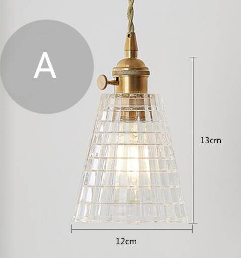 Nordic Post-modern Creative Glass Single-head E27 Pendant Light For Dining Room Living Room Bedroom Restaurant Cafe Store Window
