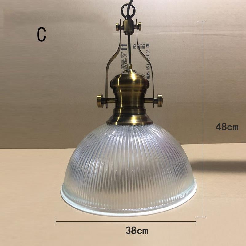 Nordic American Glass Chandelier