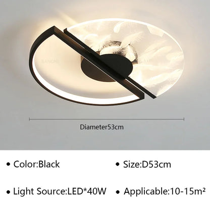 Modern LED Ceiling Lamp For Living Dining Room Bedroom Aisle Ceiling Light Chandelier Indoor Lighting