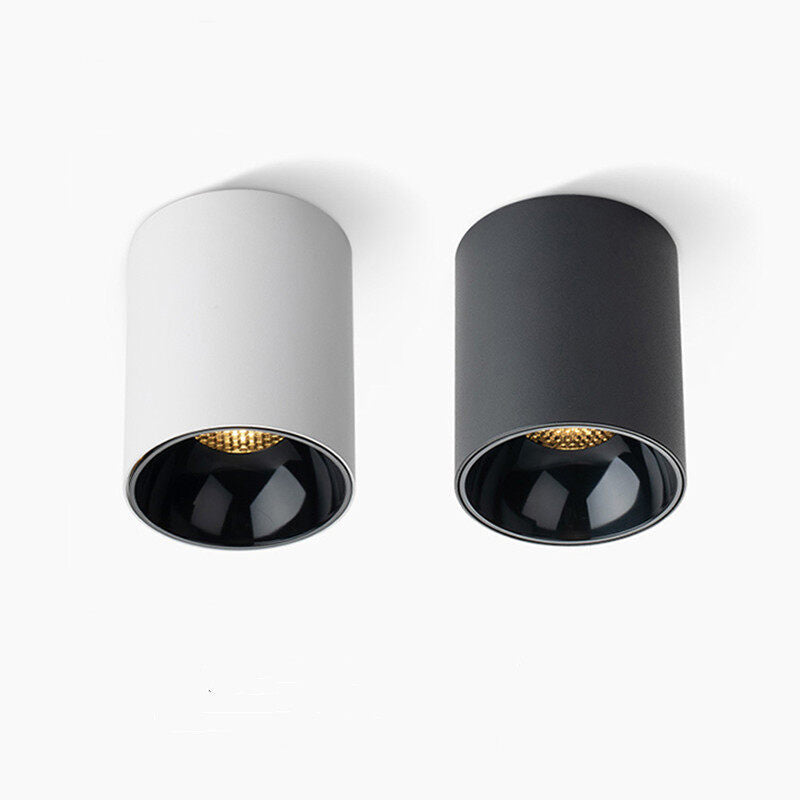 Modern minimalist dimmable honeycomb surface mounted anti-glare LED down light COB ceiling kitchen living room interior lighting