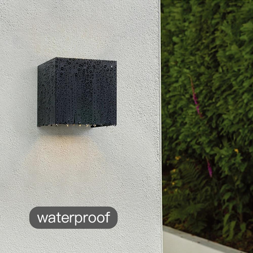 IP65 LED waterproof wall lamps 12W indoor and outdoor adjustable wall light courtyard porch corridor bedroom wall sconce