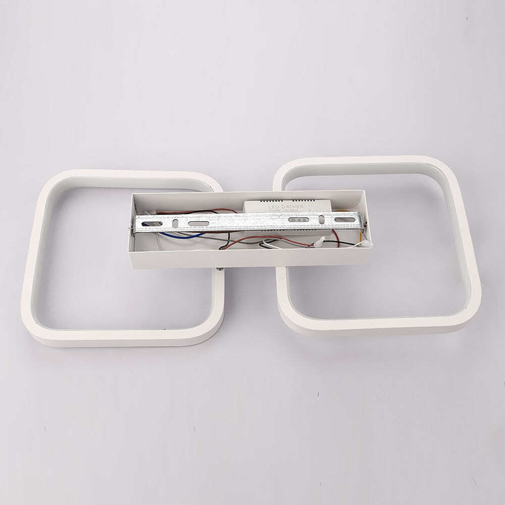 Led Ceiling Light Modern Lamp Living Room Lighting Fixture Bedroom Kitchen Surface Mount Flush Panel  3 Head