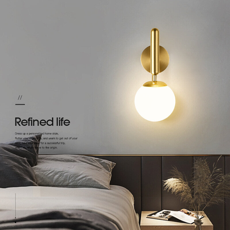 Modern Indoor Wall Light Lamp Suitable For Bedroom Bedside Living Room Home Decor Light