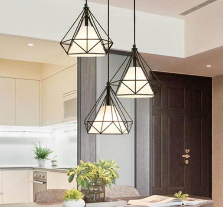 nordic home decoration modern pendant ceiling lamps loft scandinavian style light for kitchen luminarias ceiling dining room
