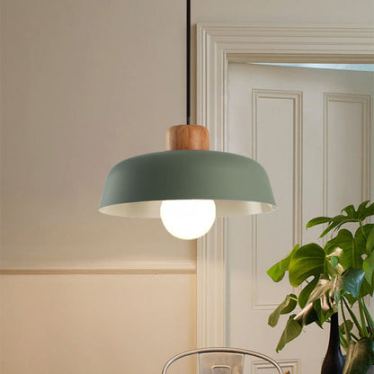 Nordic Pendant Light Macaroon Gray/Green Decorative Hanging Lamps For Living Room Bedroom Restaurant Simple Indoor Home Lighting