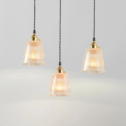 LED Brass Glass Pendant Lights E27 125mm Hanging Lamps Minimalist Personality Restaurant Bar Terrace Cafe Decorative Luminair