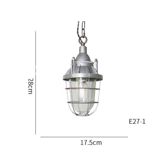 Retro loft creative American Rural aluminum nostalgic Chandelier