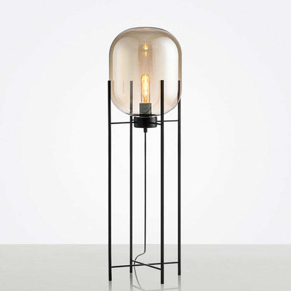 Modern home deco lighting Nordic floor lights LED living room standing fixtures Glass illumination bedroom floor lamps