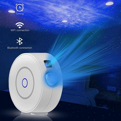 Galaxy Projector with Nebula APP Voice Control Alexa & Google Home Compatible Star Sky Night Light for Game Rooms Home Theatre Baby Room