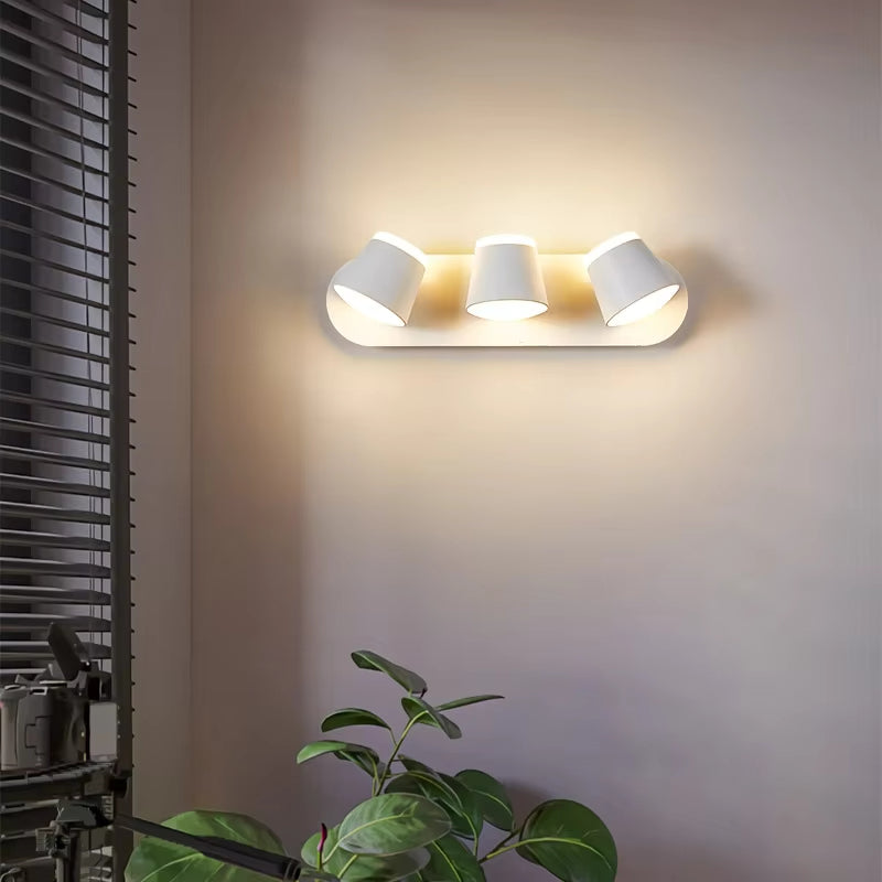 Modern Wall Sconces Led Wall Light 330 degrees swivel Up Downlight Aluminum alloy Wall Light