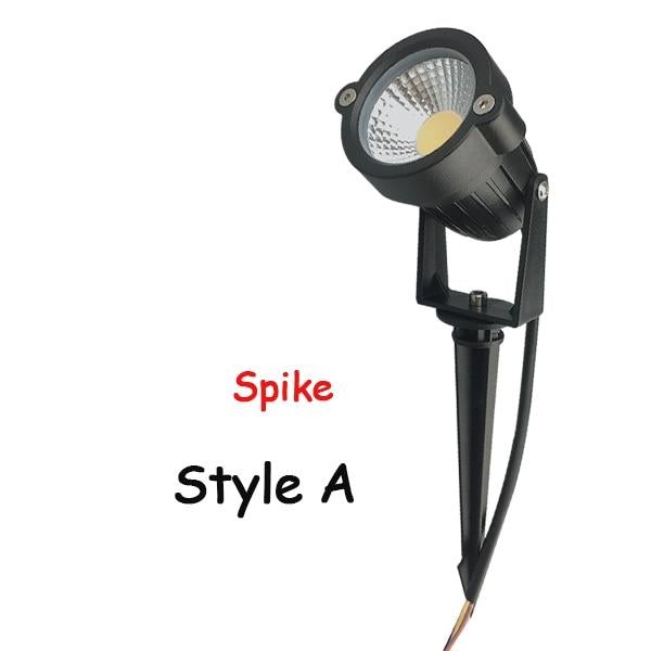 3W 5W LED COB Garden Lawn Lamp Outdoor LED Spike Light Waterproof Lighting Led Light Garden Path Spotlights