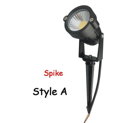 3W 5W LED COB Garden Lawn Lamp Outdoor LED Spike Light Waterproof Lighting Led Light Garden Path Spotlights