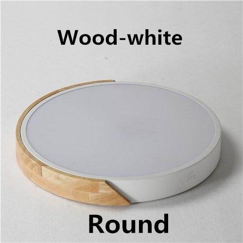 Ultra-thin LED 5cm Ceiling Light Modern Ceiling Lamp Surface Mount Flush Panel Remote Control Light for Restaurant Foyer Bedroom