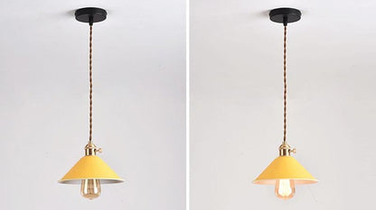 Modern Switch Pendant Lights Dining Room Lights Pendant Lamp Lamparas Colorful Aluminum Lamp Shade Luminaire For Home Lighting