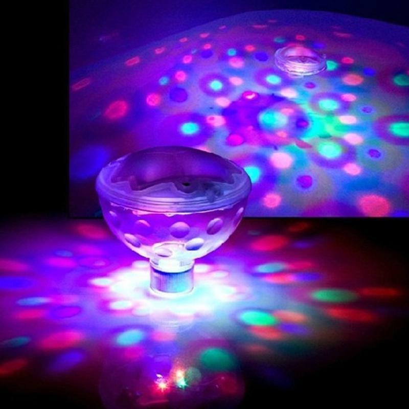 Stunning Floating Underwater LED Disco Light Glow Show Swimming Pool Hot Tub Spa Lamp Advanced Design
