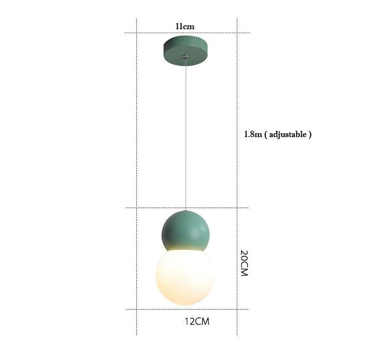 Three Head Bar Table Lamp Restaurant Chandelier Modern Simple Creative
