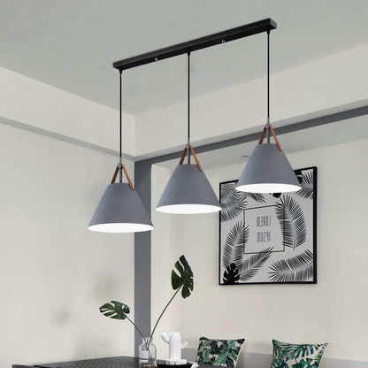 Nordic Restaurant Pendant Lights LED Handlamp Indoor Dinning Room Lamp Home Lighting Single-Three Heads Lamparas E27 AC110-220V