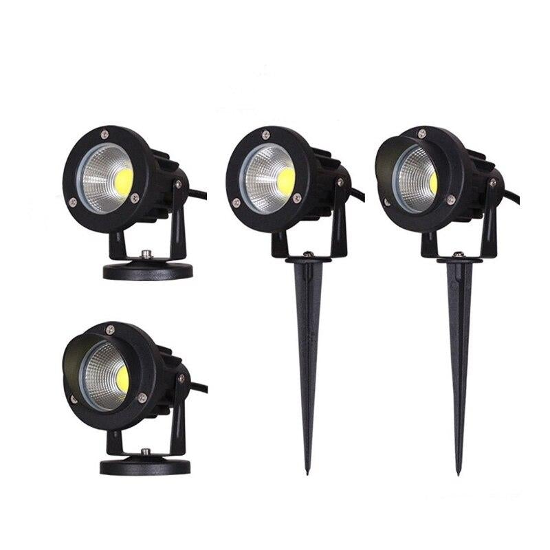 Outdoor Garden Lamp LED Lawn Light 3W 5W 10W COB LED Spike Lamp Waterproof IP65 Pond Path Landscape Spot Lights Bulbs