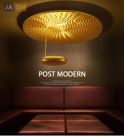 LED Postmodern Iron Chrome Golden Mushroom LED Lamp.LED Light.Ceiling Lights.LED Ceiling Light.Ceiling Lamp For Foyer Bedroom