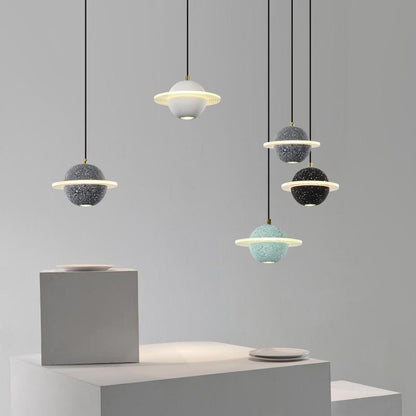 Planet Chandelier Creative Personality Restaurant Bar Simple Bedside Lamp