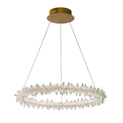 Crystal Chandelier Ring Creative Personality Lamp