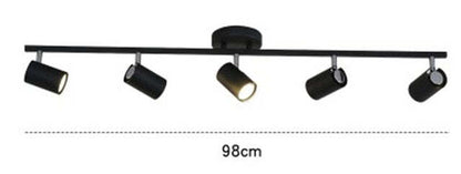 Black White Ceiling Lamp Lighting Angle adjustable Spotlights GU10 Spot Lights Bulb for Store Shop Showroom lighting New Arrival