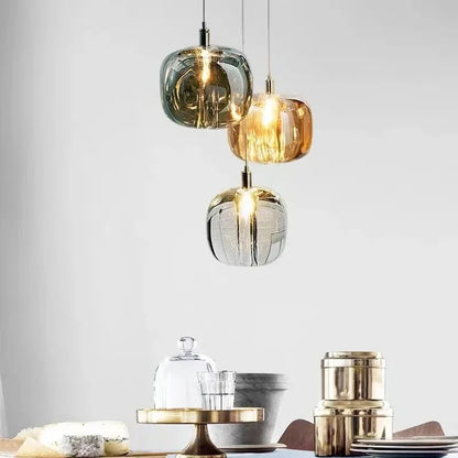 Staircase Living Room Crystal Ball Chandelier Indoor Kitchen Island Lighting Gloss Modern Art Crystal LED Chandelier