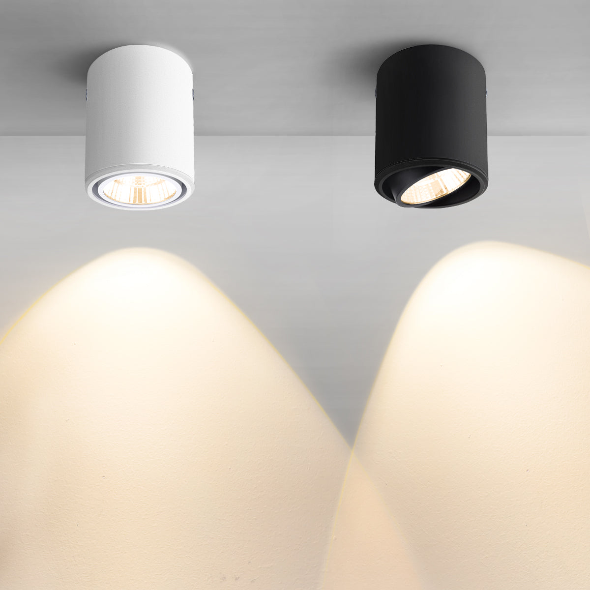 Aluminum LED Downlight COB Surface Mounted Spot Light Home Decor Ceiling Lamp 7W 12W Spotlight Hallway Indoor Lighting