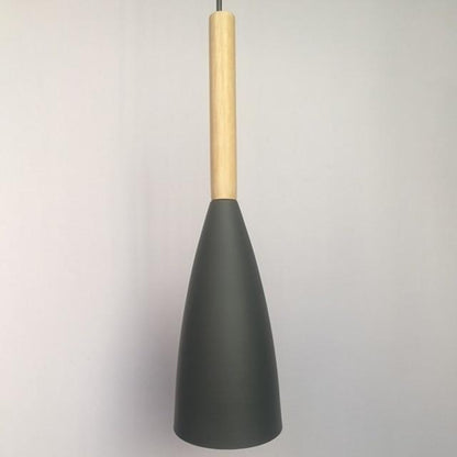 Wood Pendant Lights E27 LED Modern Hanglamp Nordic Lamp Living Room Restaurants Kitchen Dining Bar Droplight