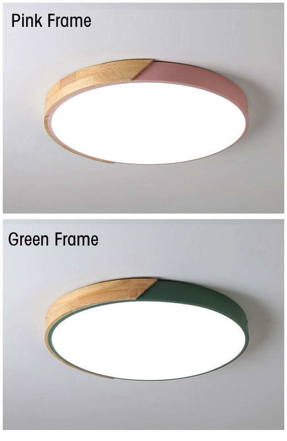 Modern LED Ceiling Light For Living Room Lighting Fixtures Bedroom Kitchen Surface Mount Ceiling Lamp White Black Gray