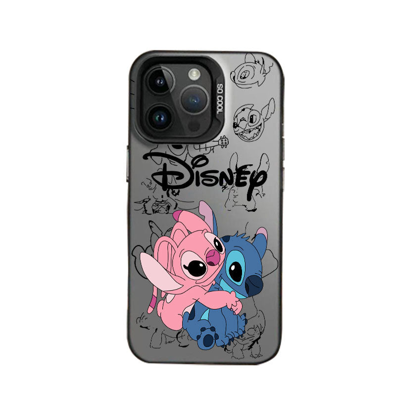 Cute Stitch Creative  Phone Case For iPhone 16 15 14 13 12 11 Pro XS MAX 7 XR 8 7 Plus Clear Cover Fundas