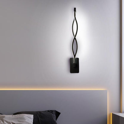Modern Minimalist Wall Lamps Living Room Bedroom Bedside 16W LED Sconce black white Lamp Aisle Lighting decor ZBD0030