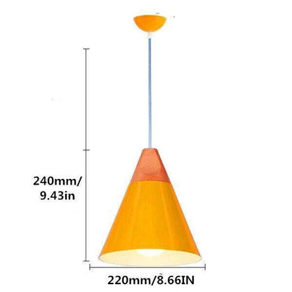 Pendant Lights Lustres Abajur Pendant Lamp Luminaire Hanglamp Colorful Aluminum Lamp Shade For Home Lighting Dining Room Lampsha