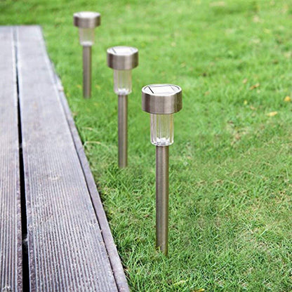 Lawn Light Led Garden Lamp Solar Garden Light Stainless Waterproof  Steel Solar Lamp for Garden Lights Outdoor Path Light