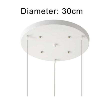 Modern Nordic Pendant Lights Iron Lampshade Wood LED Hanging Lamp