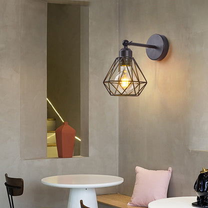 Vintage Industrial Wall Light Shade Ceiling Lamp Retro Loft Wall Sconce Cafe Bar lamp E27