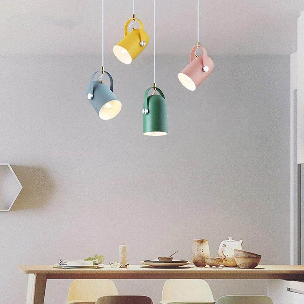 Pendant Lamp For Dining Room LED Pendant Light Modern Hanging Lamp For Kitchen Aluminum Restaurant Light Christmas Decor E27